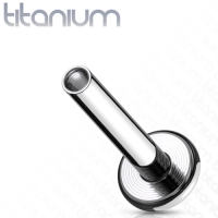 Piercingstäbe mit Innengewinde 1,2 mm Drahtstärke / 9 mm