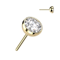 Piercing mit T&uuml;rkisstein