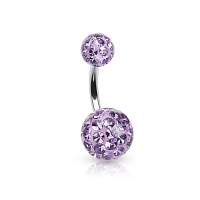 Piercing Ferido lila (mit Epoxidschicht)