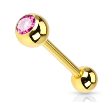 Piercing rosévergoldet