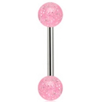 Piercing gesprenkelt rosa