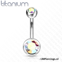 Piercing Titan Stein mehrfarbig