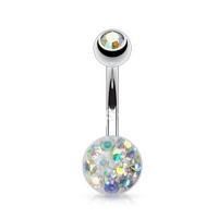 Piercing austrian crystal multi kleur