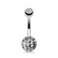 Piercing austrian crystal wit